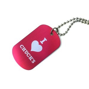 Diseño Único Barato Personalizado Metal Acero Inoxidable Estilo Fresco Colgante Colorido En Blanco Sublimación Etiqueta de Perro <span class=keywords><strong>Collar</strong></span> para Hombres - Product Image 2