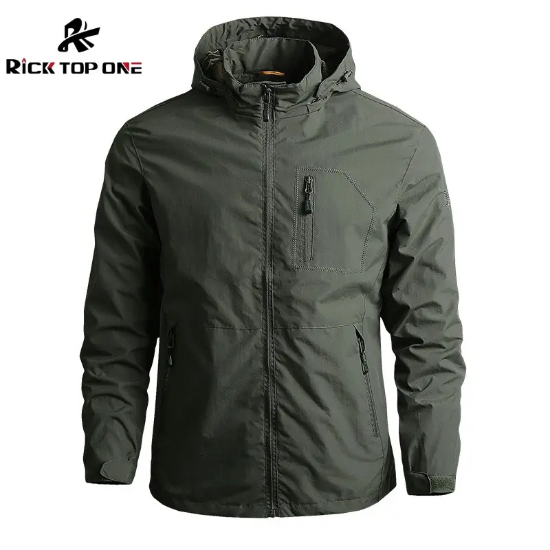 Men's Bomber Jacket 2023 New Casual Pilot Jackets Male Solid Loose Zipper Tactical Overcoats Outerwear Windbreaker