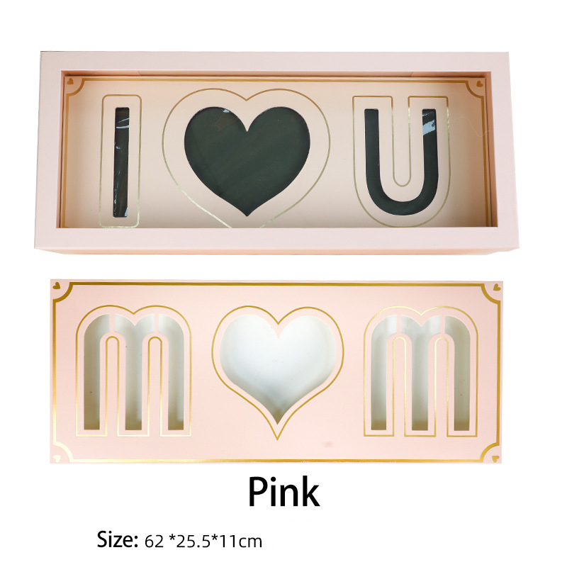 Couvercle transparent-rose