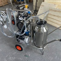 Nouvelle machine à traire pour bovins et ovins en acier inoxydable 304, résistante aux hautes températures et à la corrosion, garantie 1 an