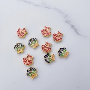 <b>Lucky</b> Fish Charm Zinc Alloy Double Sided Micro Insert Pendant For Necklace <b>Bracelet</b> Jewelry Unisex Animal Shape Charms - Product Image 4