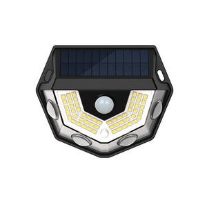 Solar Outdoor Wall <b>Light</b> <b>Led</b> Warm <b>Light</b> Waterproof Solar Powered Garden Courtyard Lighting HSG 1837 - Product Image 3