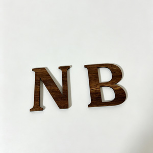 Wooden English Alphabet <b>Letters</b> DIY <b>Wall</b> Desktop Decor Rustic Home Decoration Multi Piece Set - Product Image 5