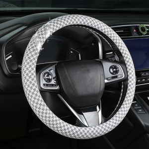 Cubierta protectora universal 38CM O o <span class=keywords><strong>D</strong></span> <span class=keywords><strong>tipo</strong></span> antideslizante cubierta protectora para <span class=keywords><strong>volante</strong></span> de coche - Product Image 5