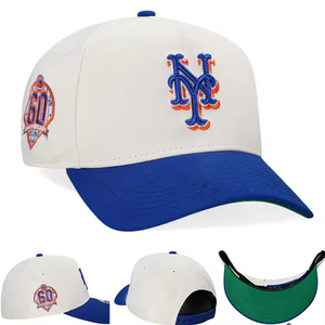 Venta directa de fábrica, gorras de béisbol de ala curva Unisex de 6 paneles, gorras de béisbol con logotipo bordado personalizado - Product Image 2