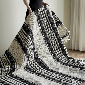 Tapis en laine noué à la main, style marocain vintage, tapis en laine fait à la main - Product Image 2