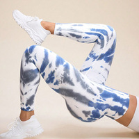 Leggings de yoga sans couture en Spandex/Nylon pour femme, taille haute, effet push-up, infroissables, pour le yoga, la course et le fitness