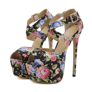 Tacones Altos de Aguja de 16 cm Hechos a Mano para Mujer, Transpirables, con Diseño de Boca de Pescado, Tallas Grandes, Sexys, Ligeros, para Fiesta Nocturna de Verano - Product Image 6