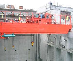 Grúa Puente de Doble Viga de Alta Capacidad y Resistencia para Taller Mecánico Metalúrgico, Grúa Aérea de Motor Principal en Venta - Product Image 4