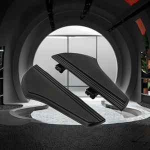 Kit <span class=keywords><strong>de</strong></span> repose-<span class=keywords><strong>pieds</strong></span> Defiance Rider en aluminium anodisé noir Lingtan, découpé à la machine, pour Touring Street Glide, avec couvre-pédales <span class=keywords><strong>de</strong></span> frein. - Product Image 3