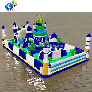 Parque Acuático Inflable <span class=keywords><strong>de</strong></span> PVC Colorido, Fabricado en Fábrica, Instalaciones <span class=keywords><strong>de</strong></span> Entretenimiento Acuático, Diversión Flotante en <span class=keywords><strong>el</strong></span> <span class=keywords><strong>Mundo</strong></span> Acuático, para <span class=keywords><strong>el</strong></span> Hogar y <span class=keywords><strong>el</strong></span> Mar - Product Image 4