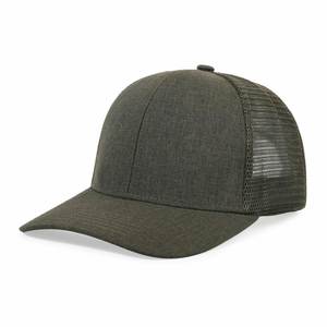Casquettes Richardson 112 classiques personnalisées en gros avec patchs et filet – Casquettes Trucker personnalisées - Product Image 3