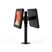 Support de tablette de poteau monté sur bureau réglable en hauteur à double écran pour 10.2"