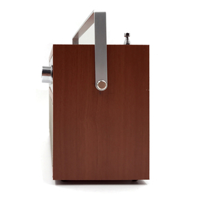 Rechargeable <span class=keywords><strong>pas</strong></span> <span class=keywords><strong>cher</strong></span> simple en bois MDF portable Vintage antique <span class=keywords><strong>Radio</strong></span> avec adaptateur multinational & <span class=keywords><strong>wifi</strong></span> - Product Image 3