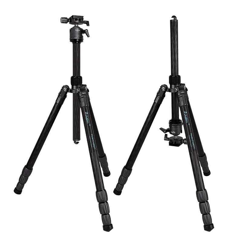 Profesyonel kamera 360 tripod cep kamera telefon ve tablet için selfie sopa standı tripod