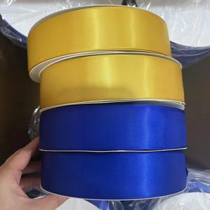 100% Polyester Biểu Tượng Tùy Chỉnh Màu Xanh 4Cm Đôi Phải Đối Mặt Với <span class=keywords><strong>Satin</strong></span> <span class=keywords><strong>Ribbon</strong></span> In Vải DIY <span class=keywords><strong>Ribbon</strong></span> Rose Cho Hàng Thủ Công Quà Tặng Tóc Túi Giày - Product Image 2