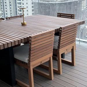 Set di Tavolo e Sedie <span class=keywords><strong>da</strong></span> Esterno per Hotel, Arredamento <span class=keywords><strong>da</strong></span> Esterno per Villa, Set <span class=keywords><strong>da</strong></span> Pranzo <span class=keywords><strong>da</strong></span> Esterno per Resort, Set di Sedie <span class=keywords><strong>da</strong></span> Pranzo <span class=keywords><strong>da</strong></span> Patio, Sedie <span class=keywords><strong>da</strong></span> Giardino <span class=keywords><strong>da</strong></span> Esterno - Product Image 4