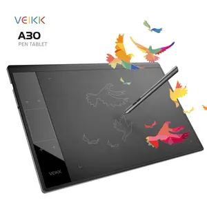 VEIKK A30 Hot Penjual 5080LPI VEIKK Upgrade Android Didukung Kabel USB Komputer Tablet Grafis