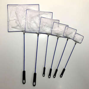 Filet de pêche durable <span class=keywords><strong>pour</strong></span> petits poissons rouges, mini filet carré <span class=keywords><strong>pour</strong></span> aquarium, accessoires <span class=keywords><strong>pour</strong></span> aquarium, en plastique - Product Image 1