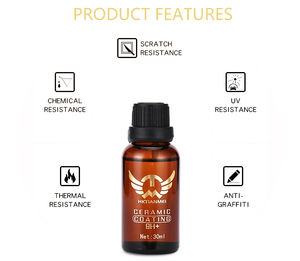 Hktianmei Super hydrophobe 9H Nano revêtement en céramique prix de gros produit d'entretien automobile - Product Image 5