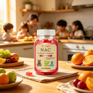 กัมมี่ N-Acetyl Cysteine แบรนด์ส่วนตัว, อาหารเสริมกัมมี่ NAC ออร์แกนิกปราศจากน้ำตาล - Product Image 4