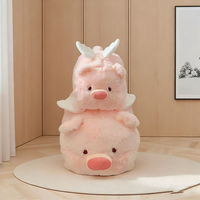 En gros, peluches mignonnes de huit pouces pour machines à griffes, mini-poupées en peluche, jouets en peluche moelleux (animaux, fruits, dessins animés) pour cadeaux d'enfants