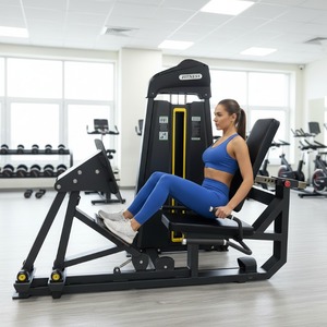 Máquina de prensa biomecánica sentada Cheernin para piernas y pantorrillas con cable de 6.0mm, 573 LBS, para gimnasio de alto rendimiento - Product Image 1