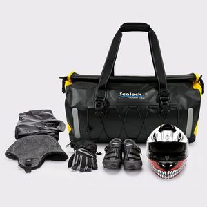 Personnalisable 500D PVC étanche <span class=keywords><strong>moto</strong></span> sac <span class=keywords><strong>de</strong></span> voyage <span class=keywords><strong>selle</strong></span> et casque sac sec avec aluminium taille personnalisée sac <span class=keywords><strong>de</strong></span> réservoir - Product Image 2