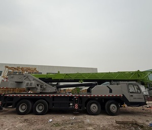 Exportation à prix réduit de grues de camion d'occasion originales de 55 tonnes, moteur Weichai Stage III et 4 essieux, applications de levage polyvalentes, 4000h - Product Image 5