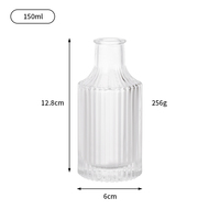 Diffuseur de parfum de luxe avec logo personnalisé, flacon en verre 100ml 150ml, bouteilles en verre avec bouchon en liège