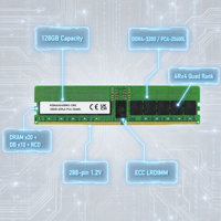 Mémoire serveur 128 Go M386AAG40BM3 CWE DDR4 LRDIMM 3200 ECC 4Rx4 à charge réduite, 288 broches, RAM pour centre de données testée