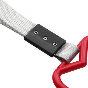 Anneau de sécurité en forme de cœur pour voiture, anneau d'avertissement noir à visser sur le pare-chocs, pour mise à niveau et utilisation générale - Product Image 2