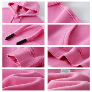 Pantalon de jogging en coton épais et confortable pour <span class=keywords><strong>femme</strong></span>, couleur unie, idéal pour la course, l'exercice et la gym en automne - Product Image 4