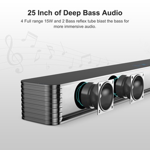 Soundbar Wireless ad Alta Potenza 108W per <span class=keywords><strong>Home</strong></span> Theater, Subwoofer Pratico e Conveniente con Altoparlante in Plastica per Uso Domestico - Product Image 4