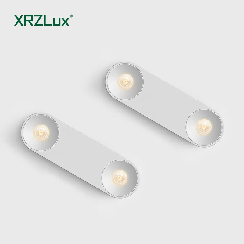 XRZLux Oberflächen montierte Decken-Down light 12W Ultra dünne quadratische Aluminium-LED-Decken leuchte für Schlafzimmer Wohnzimmer LED-Leuchten