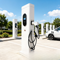 Nuevo Poste de Carga para Vehículos Eléctricos Jinghu para Exteriores, 7-22kW, Tipo 2, Montaje en Poste, OCPP 1.6J/2.0, IP54, Resistente a la Intemperie, TA-AC-ALD3-P