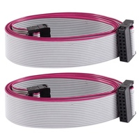 Câble plat IDC AWM 2651 avec connecteur femelle personnalisé