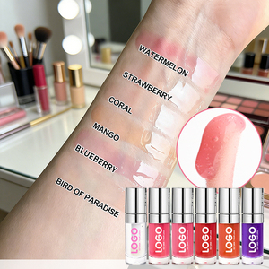 Aceite Labial OEM/ODM Hidratante, Protector, Voluminizador, Define, Suaviza, Brillo, Resistente al Agua, Larga Duración, Sabor Natural a Frutas, 6 Tonos - Product Image 5