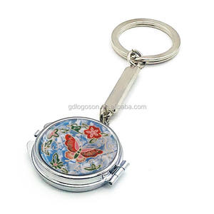 Porte-<span class=keywords><strong>clés</strong></span> Souvenirs portugais en métal <span class=keywords><strong>de</strong></span> luxe Mini miroirs <span class=keywords><strong>de</strong></span> maquillage compacts Porte-<span class=keywords><strong>clés</strong></span> miroir personnalisé double face Miroirs <span class=keywords><strong>de</strong></span> poche Porte-<span class=keywords><strong>clés</strong></span> - Product Image 2