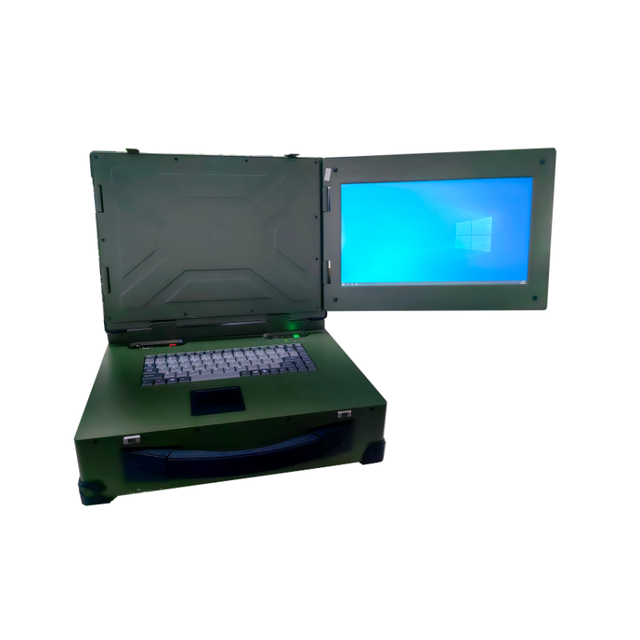 15.6 Inch Portable LED Display Panel Rugged Computer Screen Extender with USB Interface Triple Monitor Capability