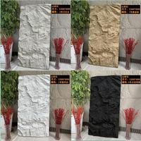 Nouveauté : Panneaux muraux 3D modernes imitation pierre et revêtements de colonnes en T, étanches, garantie 5 ans+, pour la décoration des bâtiments hôteliers