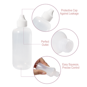 30ml/1oz LDPE flaconi contagocce vuoti di plastica con tappi per liquidi cosmetici sieri di cura della pelle medicina - Product Image 4