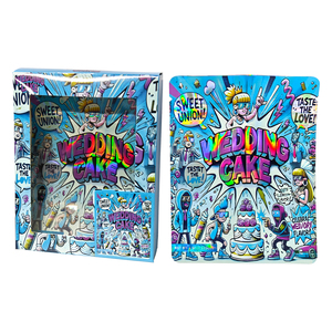 Sacs Mylar Premium 3,5g en stock, anti-odeur, refermables, holographiques, découpés sur mesure, emballage Ziplock, sacs Mylar personnalisés avec boîte - Product Image 4