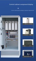 Kabinet Kontrol Jaringan 42U IP30 Rak Server Baja Enklosur Distribusi Listrik Industri Kustom