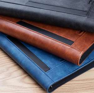 Nuevo Cuaderno Magnético de Cuero A5 de Primera Calidad con Logotipo Personalizado, Banco de Energía, Cargador Inalámbrico y Memoria USB de 8 GB, Ideal como Regalo para Nuevos Empleados - Product Image 5