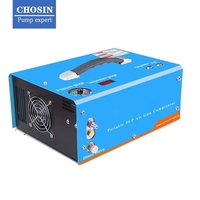 Compresseur d'air PCP 12V 4500Psi/30Mpa avec adaptateur secteur intégré, arrêt automatique, sans huile/sans eau, pompe PCP