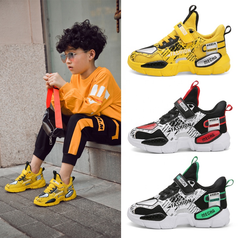 2021 Новое поступление, высокое качество, крутой стиль, легкий вес, детская повседневная спортивная обувь для детей, кроссовки, обувь для мальчиков