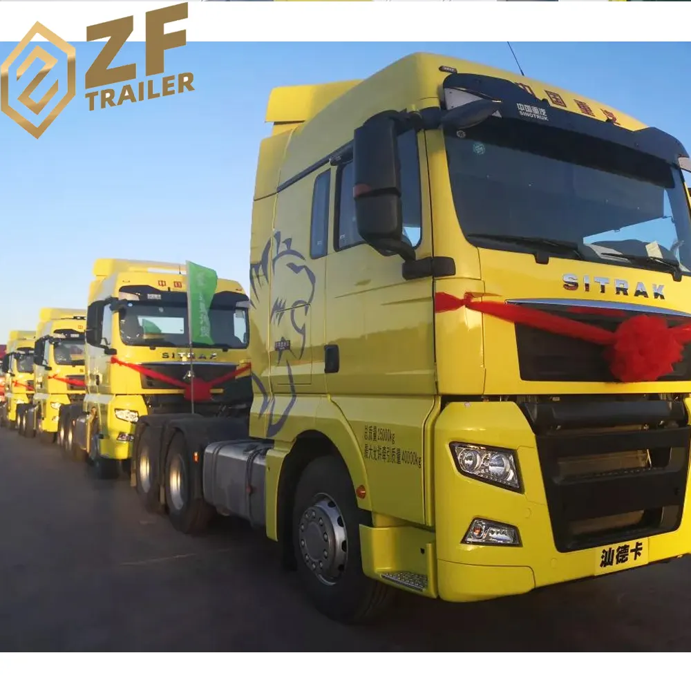 Hot Bán máy kéo đầu sinotruck sitrak cng c7h 4*2 DIESEL máy kéo xe tải để bán