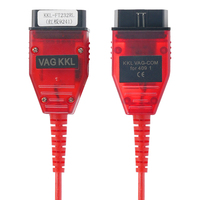 Cable de Interfaz de Diagnóstico para Automóviles VAG 409.1 KKL 409 FTDI FT232RL Real 9241A K Line OBDII OBD2 para Escáner VW/Audi/Skoda/Fiat