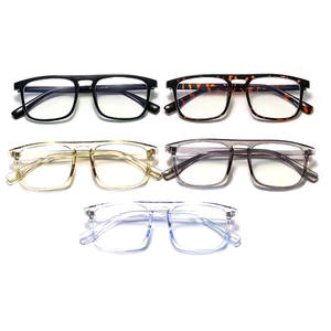新しいトレンドクリアスクエアフレームデモレンズ光学眼鏡眼鏡メガネ - Product Image 6